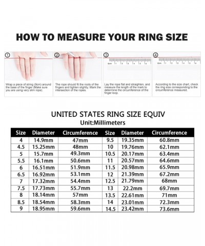 Women's Designed Genuine Moissanite Wedding Ring, Eternal Style, 14K White Gold Plated 925 Sterling Silver Promise Ring, Roun...