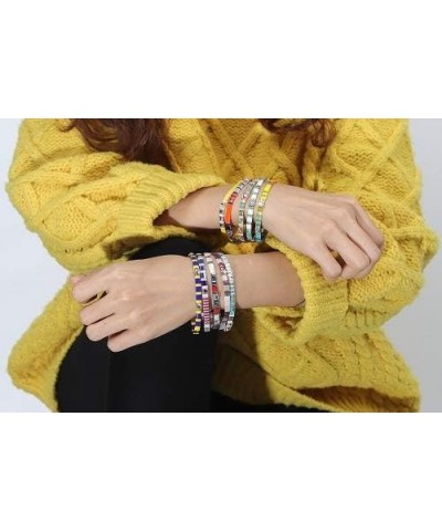 Tila Beads Stretch Bracelets Wrap Friendship Bracelets Women Beach Bracelets 303B $11.99 Bracelets