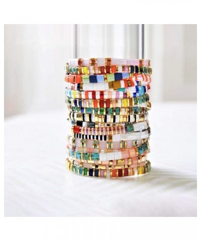 Tila Beads Stretch Bracelets Wrap Friendship Bracelets Women Beach Bracelets 303B $11.99 Bracelets