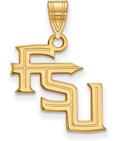 Florida State Medium (5/8 Inch) Pendant (10k Yellow Gold) $69.77 Necklaces