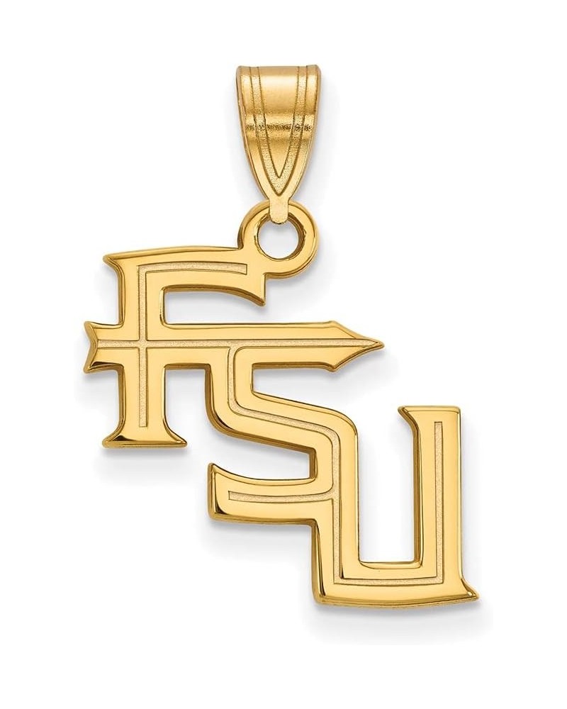 Florida State Medium (5/8 Inch) Pendant (10k Yellow Gold) $69.77 Necklaces