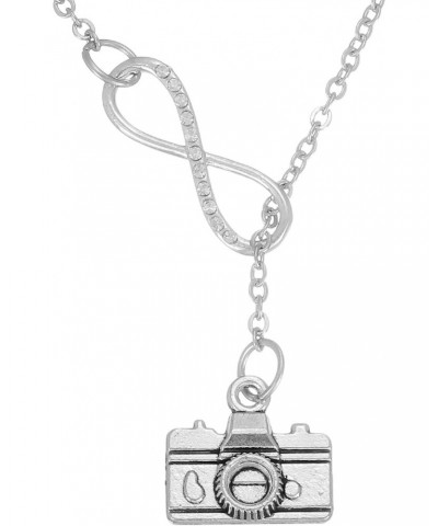 Camera Necklace for Women Camera Pendant Jewelry Gifts for Photography $7.29 Necklaces