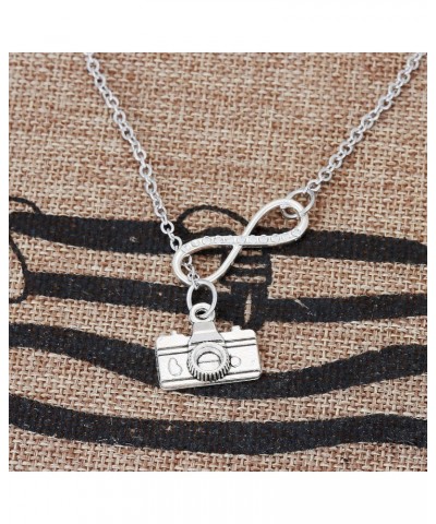 Camera Necklace for Women Camera Pendant Jewelry Gifts for Photography $7.29 Necklaces