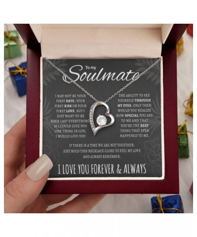 To my soulmate necklace, Love Necklace For Her, Gifts For Wife From Husband - Fiance Gifts For Her, Couple Gifts, Girlfriend ...