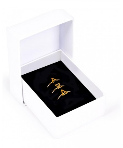 Alpha Xi Delta Stacking Ring Set - Adjustable Rings with 18k Gold Plating $11.27 Rings