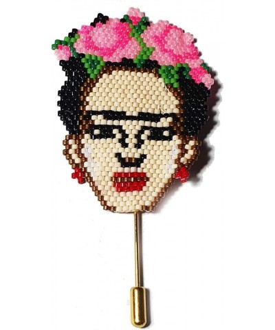 Frida HandMade Miyuki Necklace and Brooch Pin - Unique Design A+ Quality Brooch Model 2 $11.56 Brooches & Pins