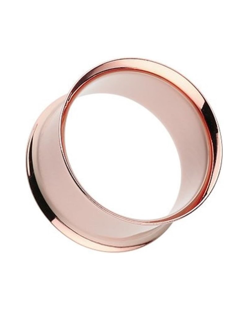 Double Flared WildKlass Flesh Tunnels Rose Gold IP Over 316L Surgical Steel (Sold as a Pair) 3/4 $10.43 Body Jewelry