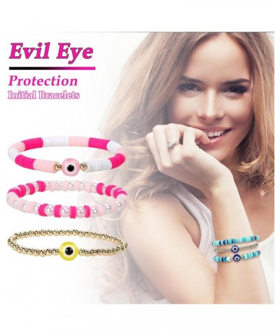 Preppy Friendship Bracelets for Girls Jewelry: Stackable Surfer Bracelets for Women Teen Girls Stuff Evil Eye Style $11.20 Br...