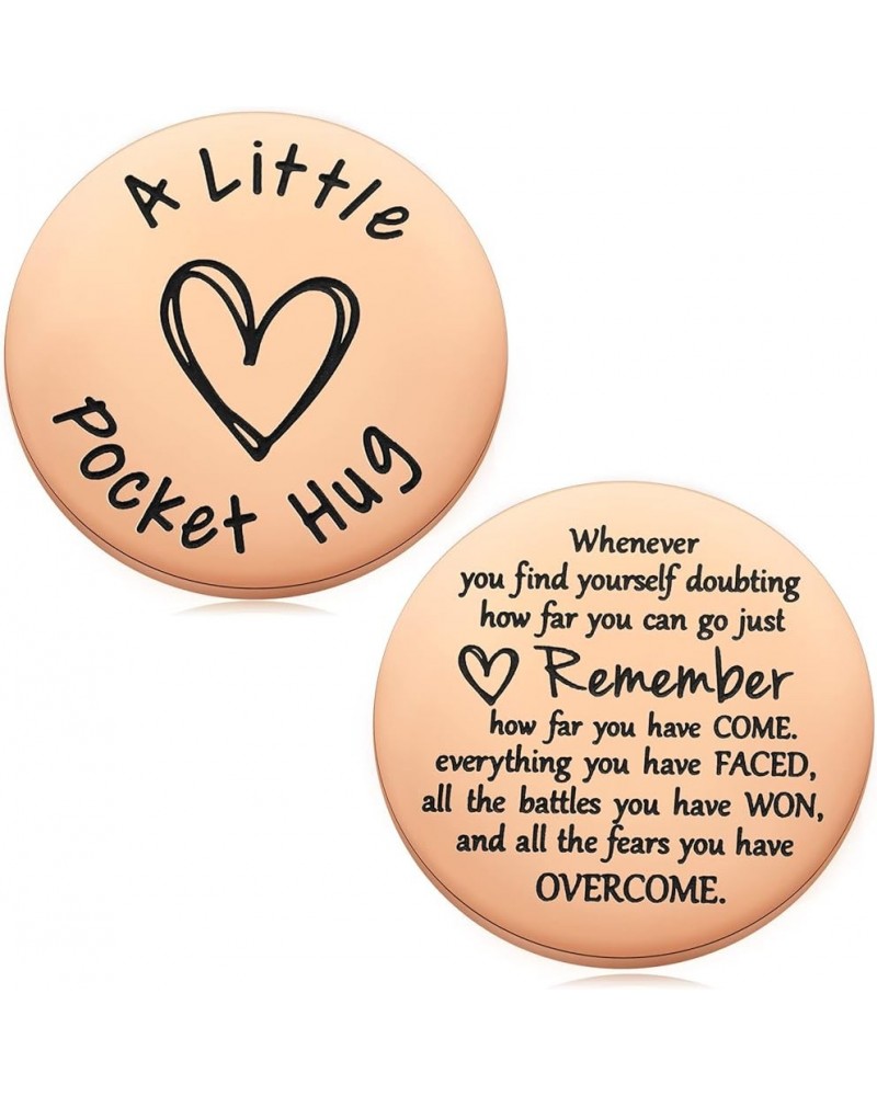 Little Pocket Hug Token for Husband Boyfriend Fiance - Deployment Gift, Pocket Coin, Love Token, Military Deployment, Long Di...