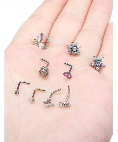 Nose Rings Nose Studs Nose Piercing Jewelry Nose Ring Nose Piercings Nose Rings Studs Nose Stud Nose Rings For Women Surgical...