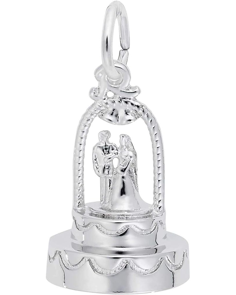 Wedding Cake Charm Sterling Silver $30.00 Bracelets