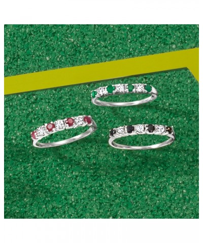 1.50 ct. t.w. Multi-Gemstone Jewelry Set: 3 Rings in Sterling Silver $34.32 Rings