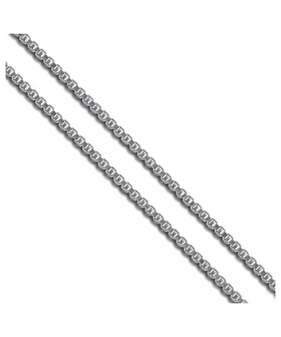 Stainless Steel Box Chain 1.4mm 1.5mm 1.9mm 2mm New Solid Square Link Necklace 1.5mm Length 18 Inches $7.35 Necklaces