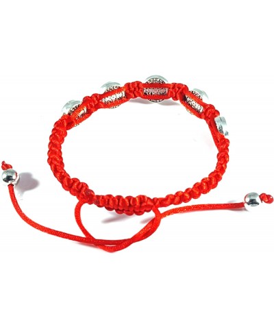 Saint Benedict Multi Charm Red Bracelet Protection Prosperity Good Luck Pulsera Roja De San Benito Para Buena Suerte Protecci...