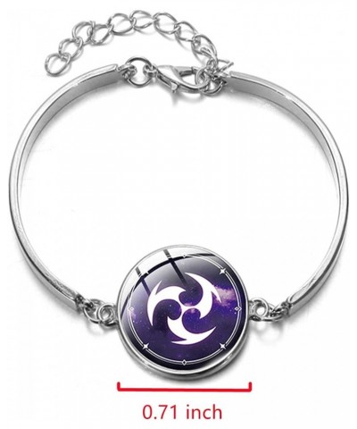 Adjustable Genshin Impact Bracelet,God's Eye Time Gem Bracelet，Animne Luminous Bracelet electric $11.49 Bracelets