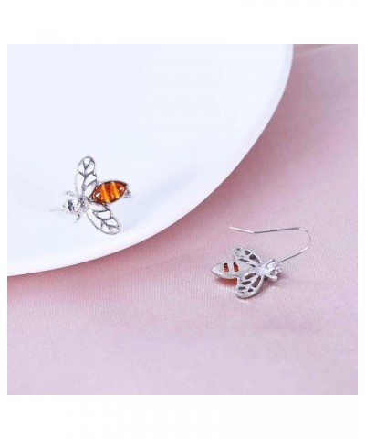 Elegant Queen Rhinestone Animal Drop Dangle Earrings Charms Dancing Bee Earrings For Women Girls style-2 $7.53 Earrings