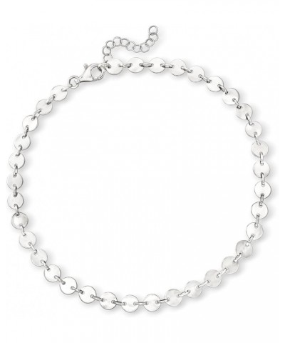 Three Anklets Set Sterling Silver 9.0 Inches $51.70 Anklets