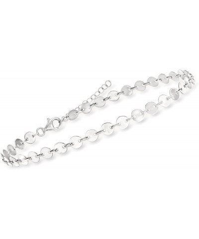 Three Anklets Set Sterling Silver 9.0 Inches $51.70 Anklets