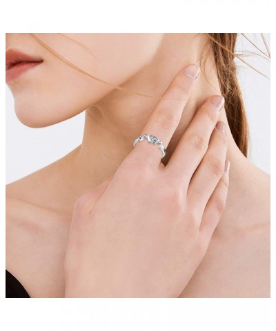 Mom Rings 925 Sterling Silver Mom Mother Rings Women Jewelry Gifts for Mum Mothers Day Gifts $13.33 Rings