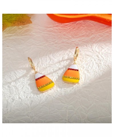 Halloween Earrings for Women Cute Pumpkin Dangle Earrings Candy Corn Earrings Fun Spider Web Witch Cat Earrings Halloween Jew...