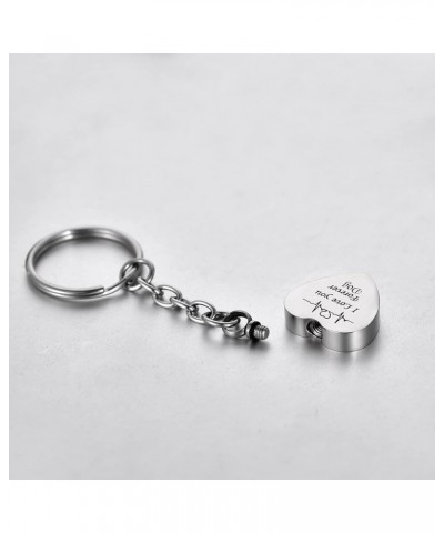 Heartbeat I Love You Forever Family Memorial Keepsake Cremation Jewelry for Ashes Urn Keychain Dog $10.38 Necklaces