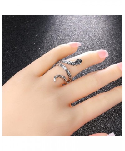 Knuckle Rings, Toe Rings, Steel Open Adjustable Ring Jewelry Charms Birthday Gifts for Teens Girl/Boys/Women/Men Snake $6.88 ...