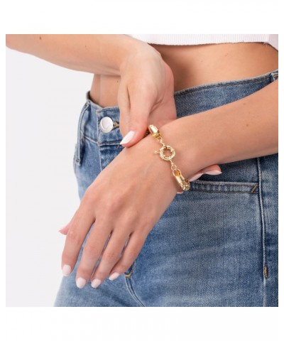 18K Gold Plated Popcorn Mesh Bracelet - Made in Brazil $12.00 Bracelets