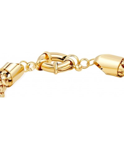 18K Gold Plated Popcorn Mesh Bracelet - Made in Brazil $12.00 Bracelets