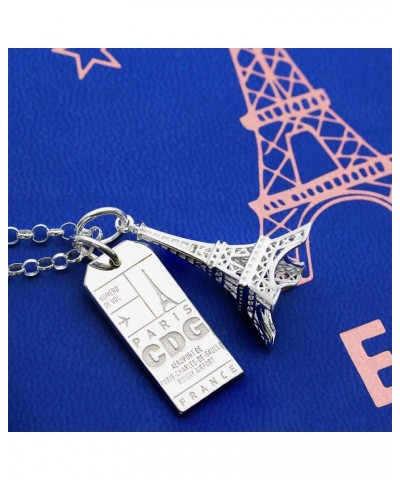 Eiffel Tower Travel Charm Sterling Silver $32.96 Bracelets