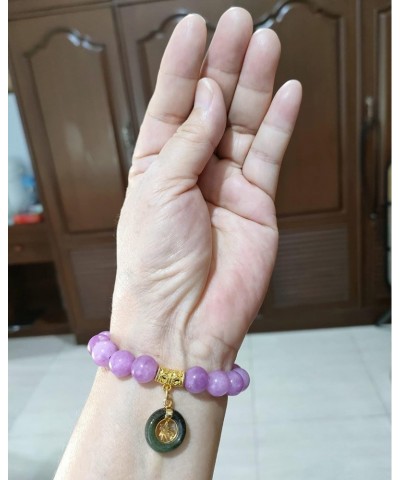 Heavens Tvcz Thai Bracelet Women Good Luck with Bracelets Lavender Amethyst Stone Mix Help Sleep Better and Wealth Jewelry wi...