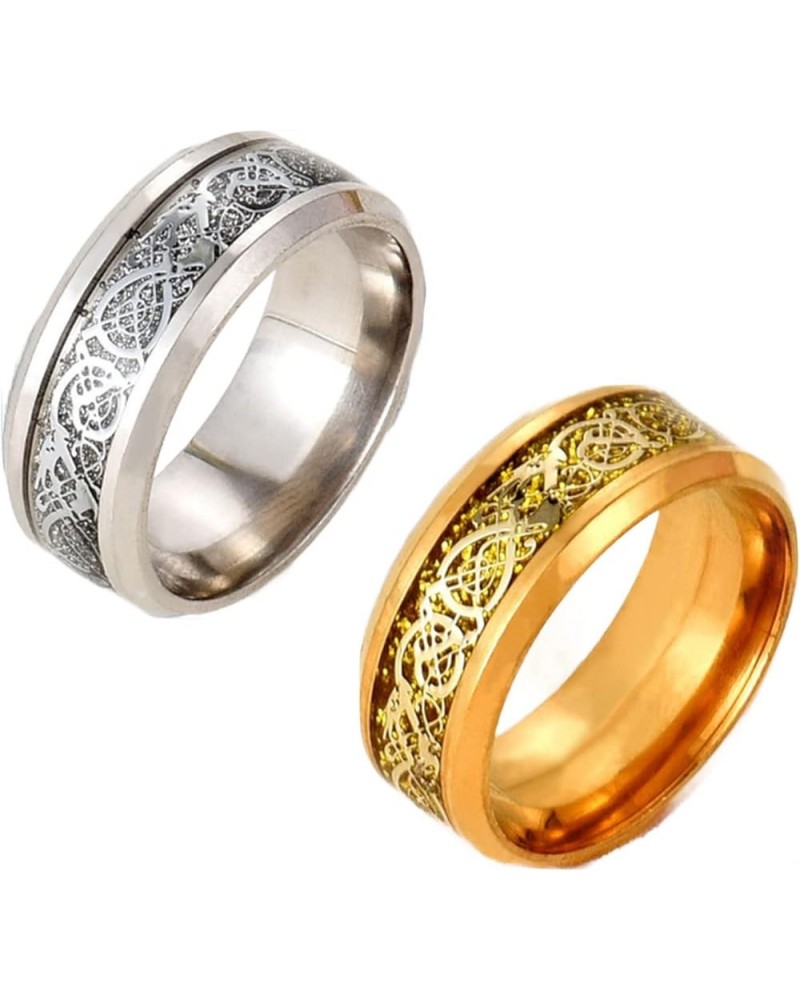 Stainless Steel Decorative Rings for Men and Women 7 Ring-01 $6.14 Others