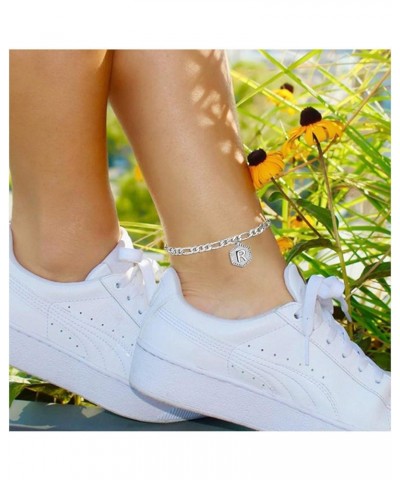 Ankle Bracelets for Women Silver Initial Anklet Gold Letter Anklet with Initials Silver Anklets for Women Gold Anklet Bracele...