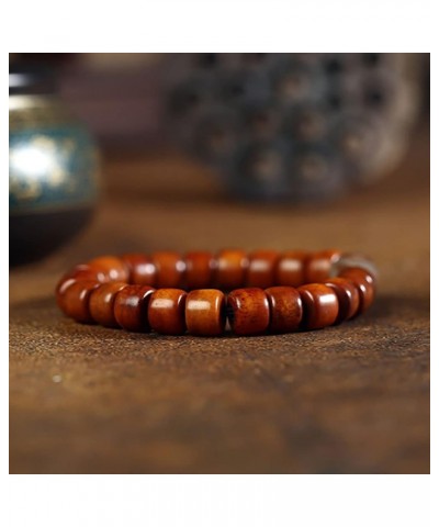 Natural Tibetan Old Yak Bone Mala Bracelet Meditation Healing Prayer Beads for Women Men $22.42 Bracelets