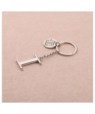 Initial Keychain Alphabet Initial Letter Key Ring Pendant Inspiration Gifts Initial I $10.02 Pendants