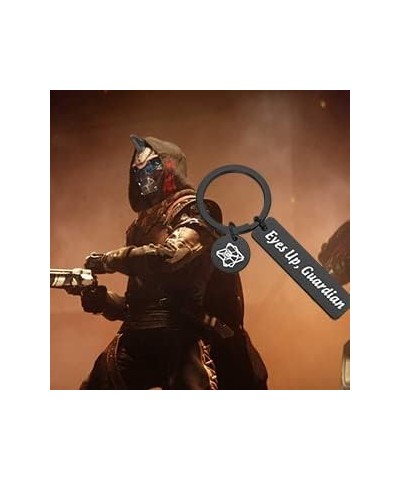 Eyes UP Guardian Keychain Destiny Fans Keychain Gift For Video Gamers Eyes Up Key Blk $10.39 Pendants