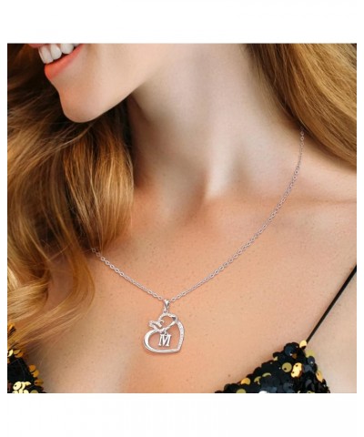 Elephant Gifts Elephant Necklaces for Women, Good Luck Elephant Love Heart Pendant Necklace Lucky Elephant Jewelry for Women ...