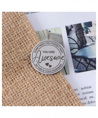 Going Away Gift Inspirational Pocket Hug Token Long Distance Relationship Gifts You Are Awsome $10.25 Pendants