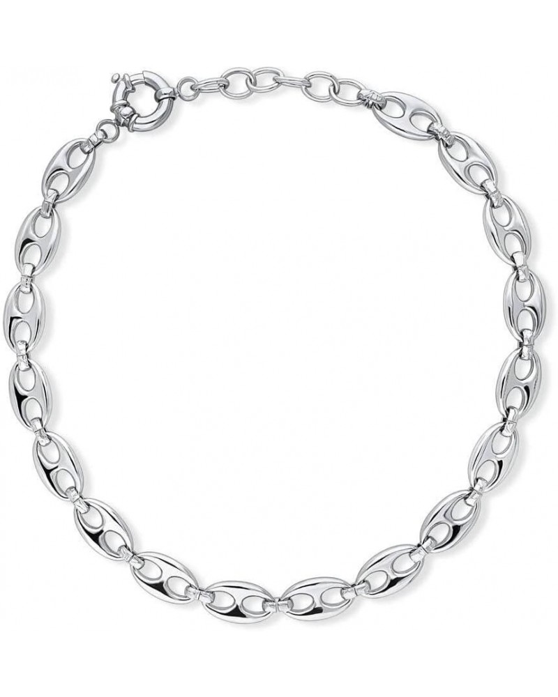 Statement Chain Necklace for Women, Silver-Tone 12mm $19.14 Necklaces