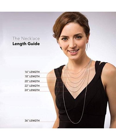 Statement Chain Necklace for Women, Silver-Tone 12mm $19.14 Necklaces