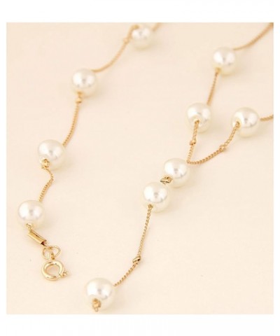 Faux Pearl Necklace Earring Bracelet Jewelry Set, Delicate and Classy Costume jewelry Favors Gold $7.14 Jewelry Sets