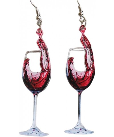 Creative Beer Mug Dangle Earrings Lovely Simulation Beer Bottle Beer Can Drop Earrings Red Wine Glass Earrings Whisky Earring...