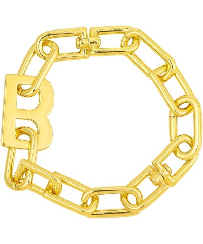 Gold Bracelets for Women 14K Gold Plated Retro Simple Figaro Chain Adjustable Bracelet for Women Men Gold $11.54 Bracelets