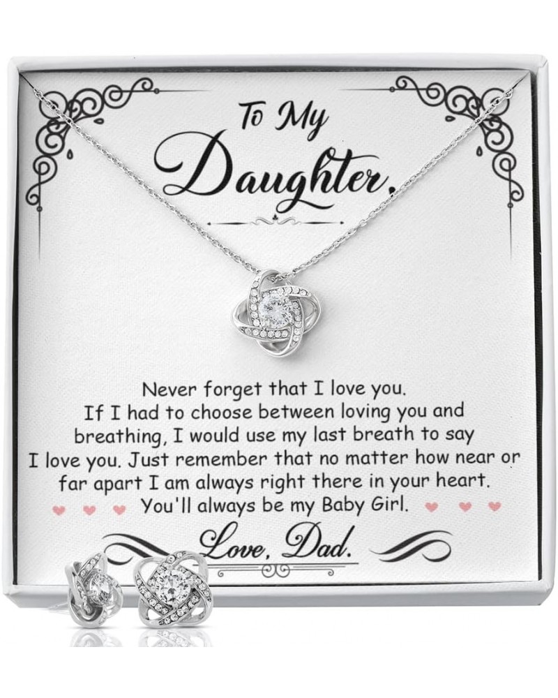 Birthday Gifts For Daughter Necklace, Father Daughter Gifts From Mom, Gifts For Daughter From Dad, Daughter Necklaces From Mo...