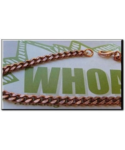 Solid Copper Bracelet CB649G - 3/16 of an inch Wide - Available in 6/12 to 9 inch Lengths 8 1/2 Inches $14.40 Bracelets