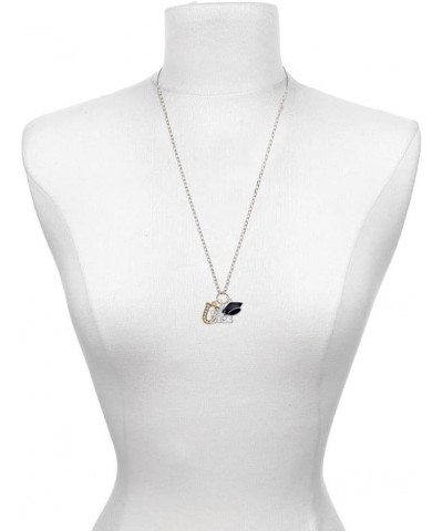 Goldtone Crystal Initial - Silvertone Class of 2024 Graduation Zoey Necklace, 28 U $24.50 Necklaces