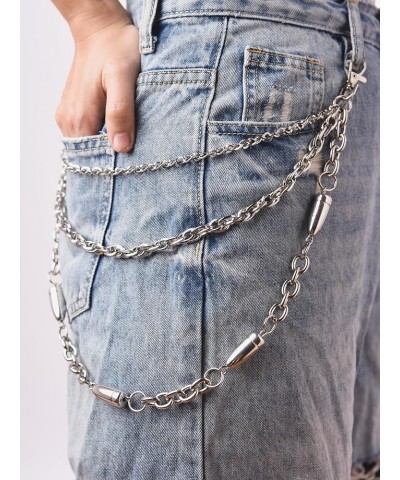 Gothic Punk Pants Chain, Wallet Chain, Belt Chain, Goth Accessories, Grunge Accessories, Christmas Jewelry Gift 8 $8.54 Body ...