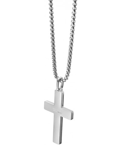 American Flag Cross Pendant Necklace Silver $14.10 Necklaces