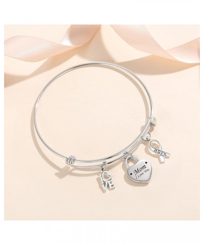 Remember I Love You Mom Bracelets - A Sentimental Mother's Day Gift for Women from Son or Daughter love bangle $13.74 Bracelets