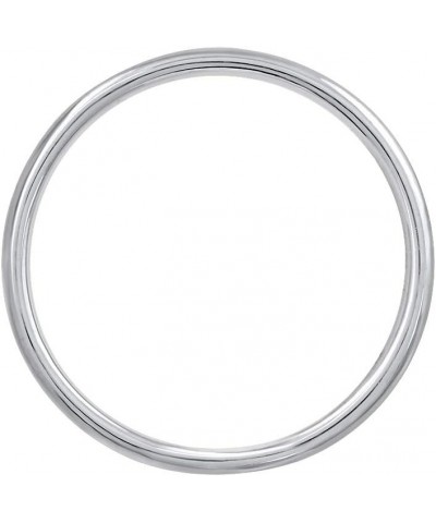 950 Platinum 1.5 mm Plain Wedding Band $49.40 Rings