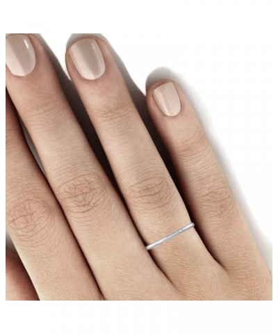 950 Platinum 1.5 mm Plain Wedding Band $49.40 Rings